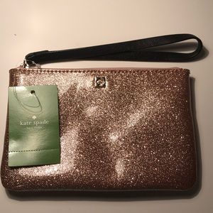 Kate Spade Bethann Mavis Street Clutch Rose Gold